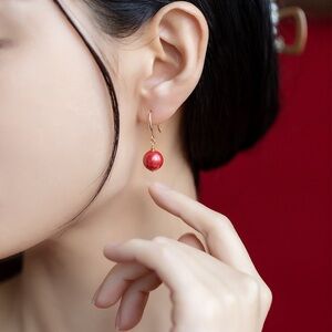 Bohemian❤️brings good luck❤️Vermilio silver Earrings